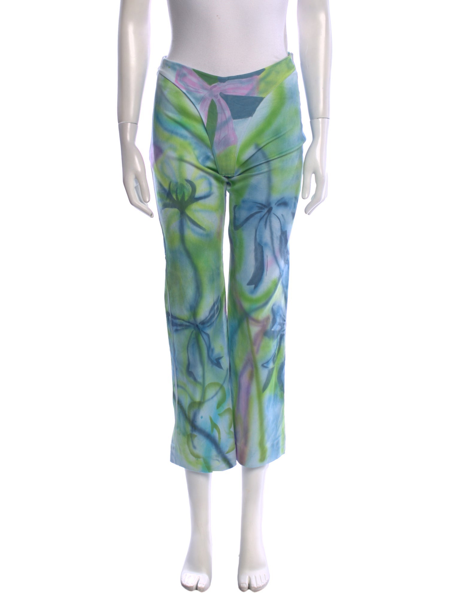 Collina Strada Printed Straight Leg Pants