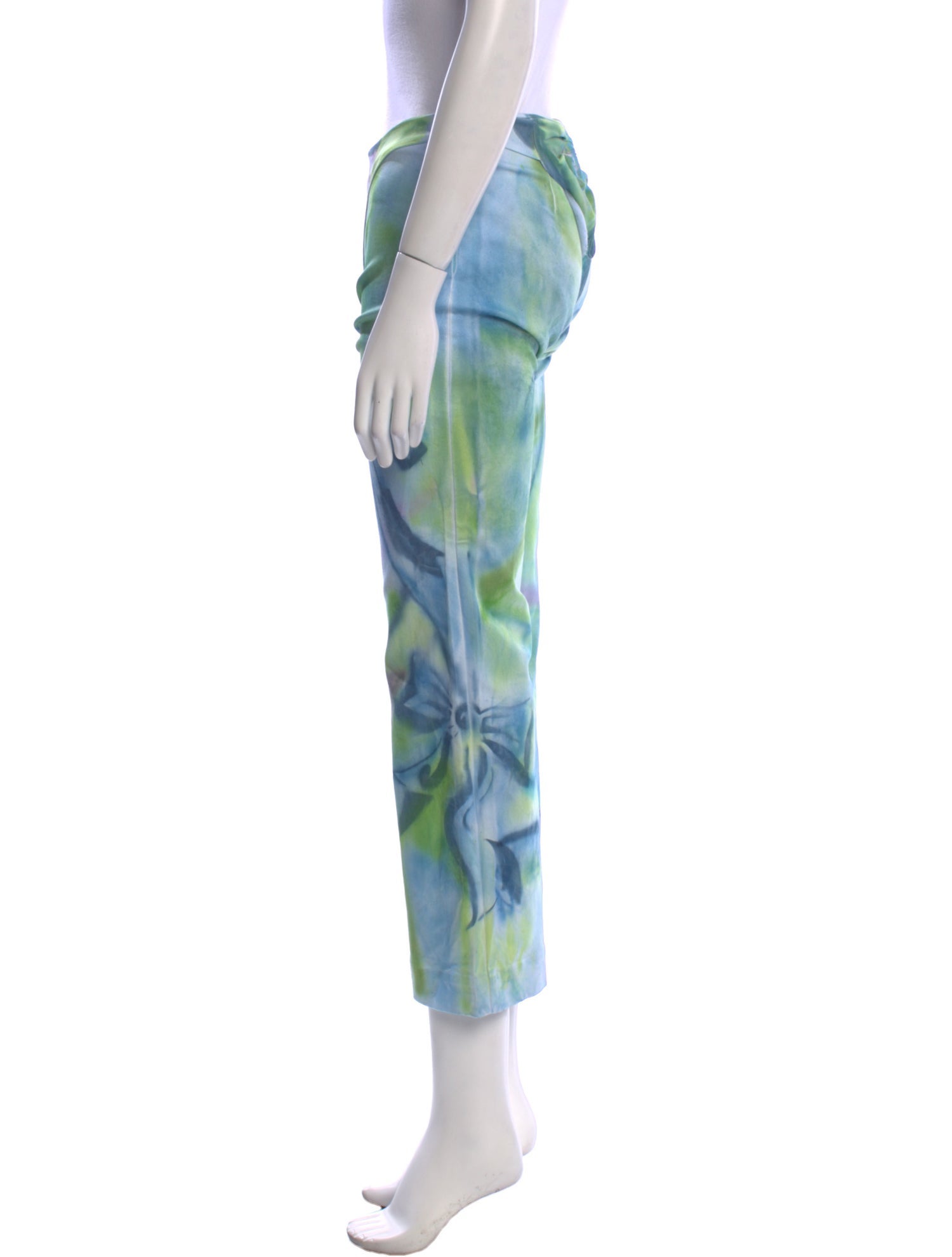 Collina Strada Printed Straight Leg Pants