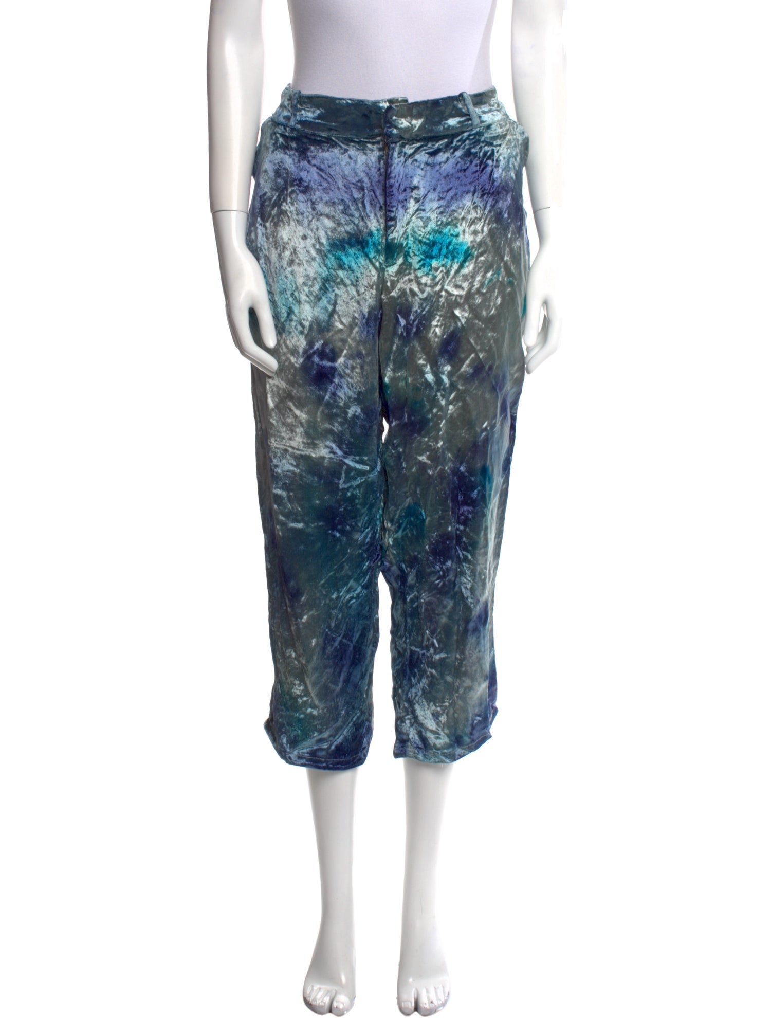 Collina Strada Tie-Dye Print Straight Leg Pants