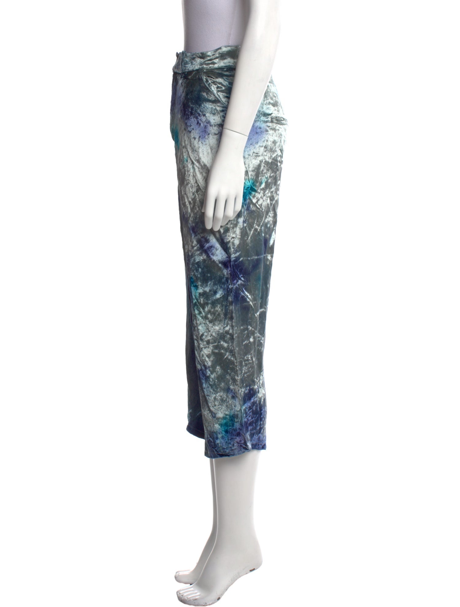Collina Strada Tie-Dye Print Straight Leg Pants