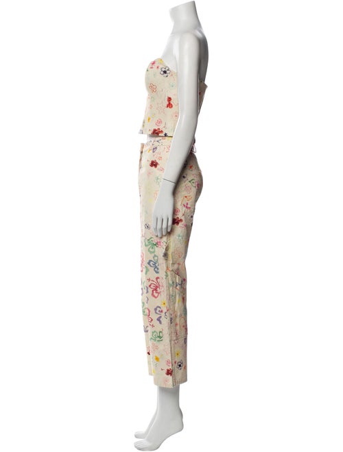 Collina Strada Floral Print Pant Set