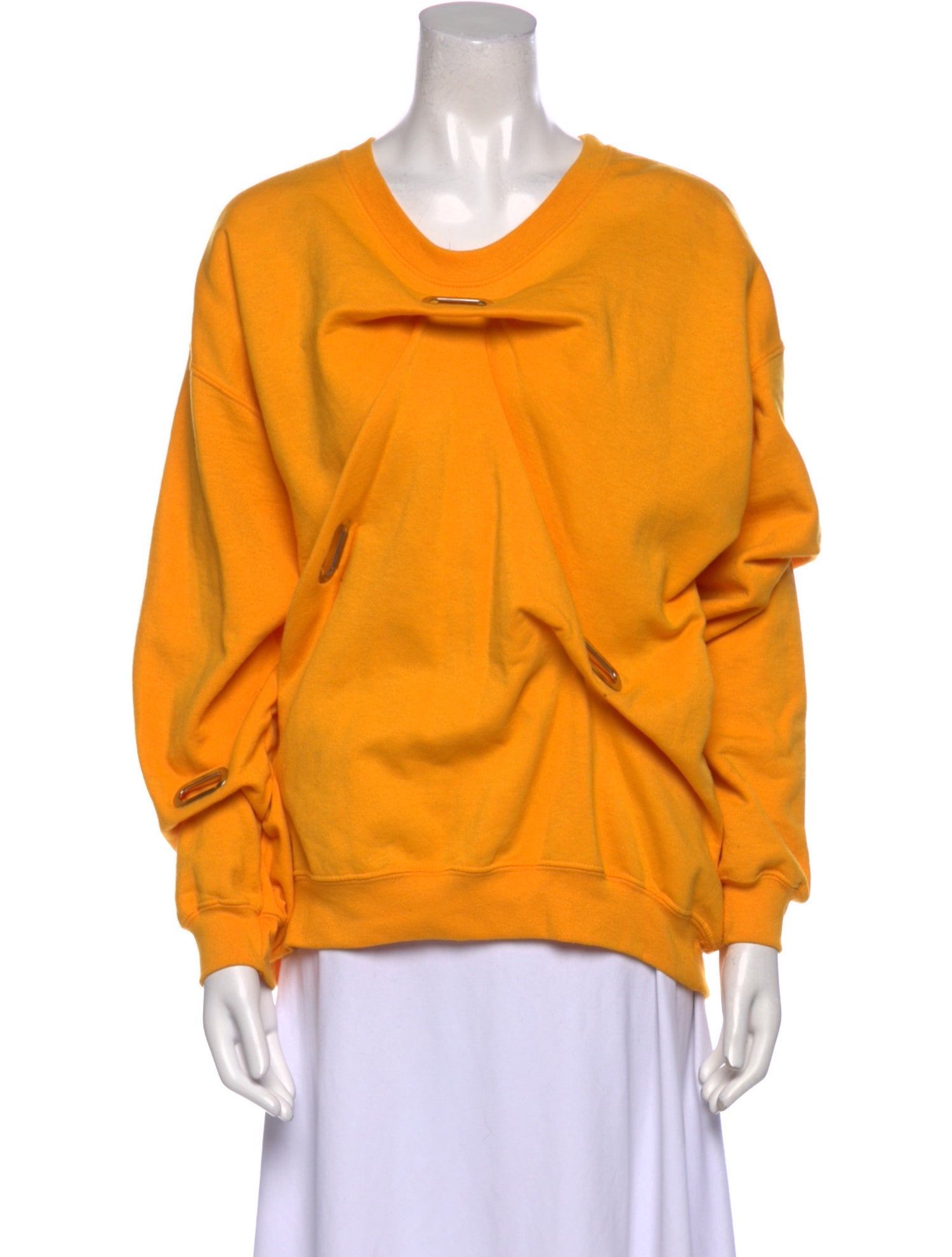 Collina Strada V-Neck Long Sleeve Sweatshirt