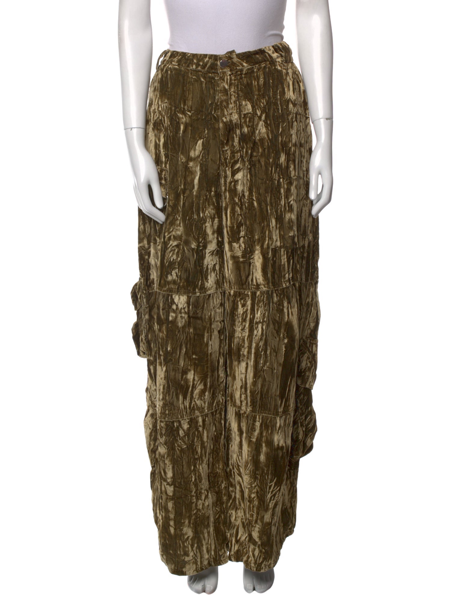 Collina Strada Printed Wide Leg Pants