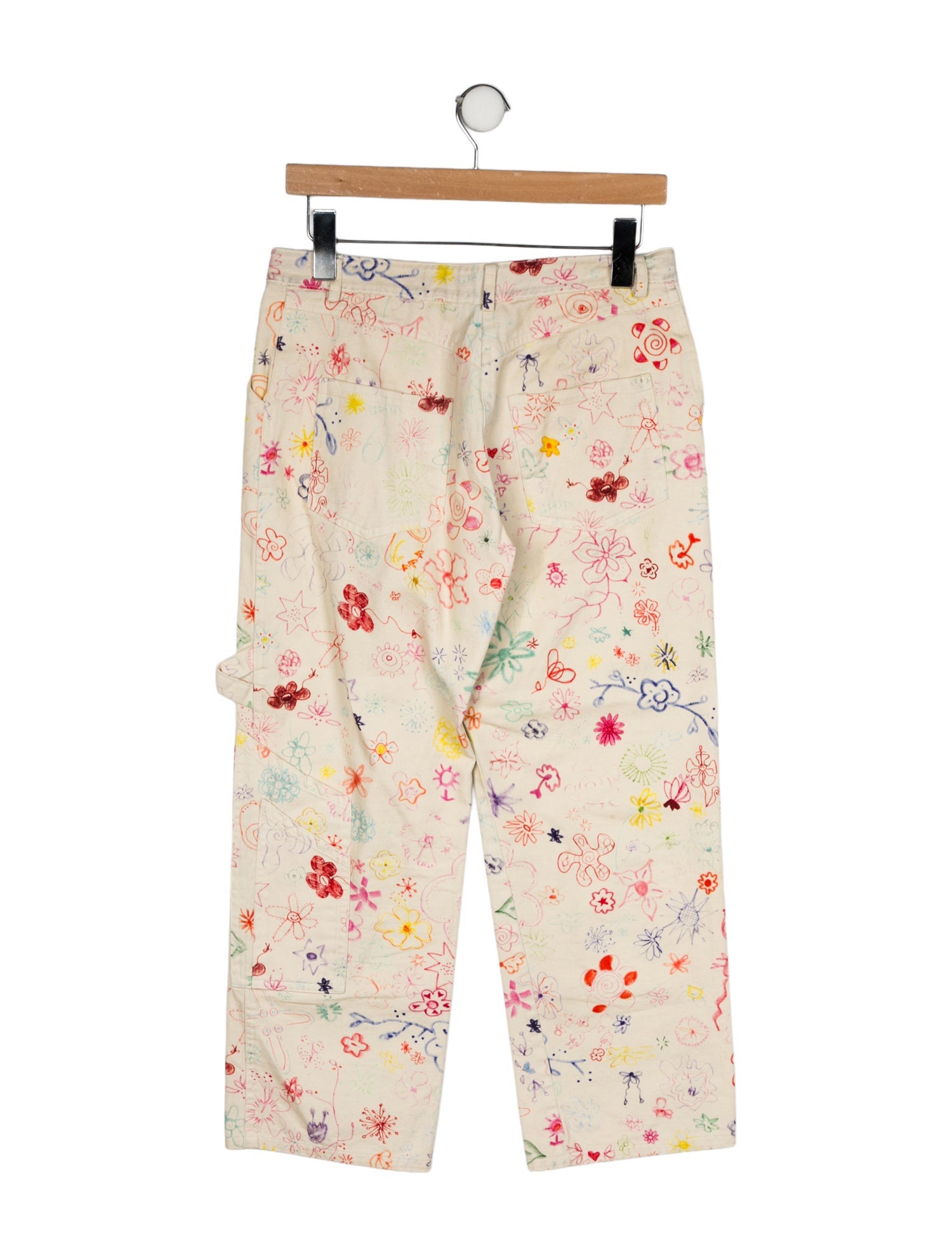 Collina Strada Mid-Rise Wide Leg Jeans