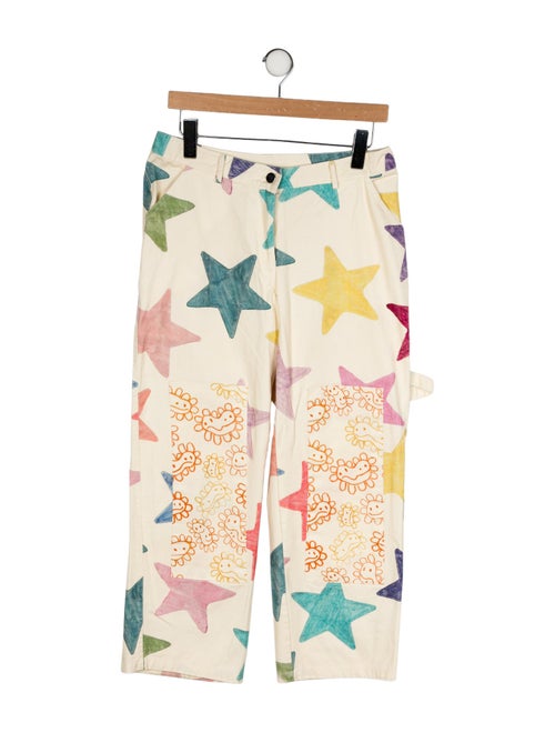 Collina Strada Mid-Rise Wide Leg Jeans