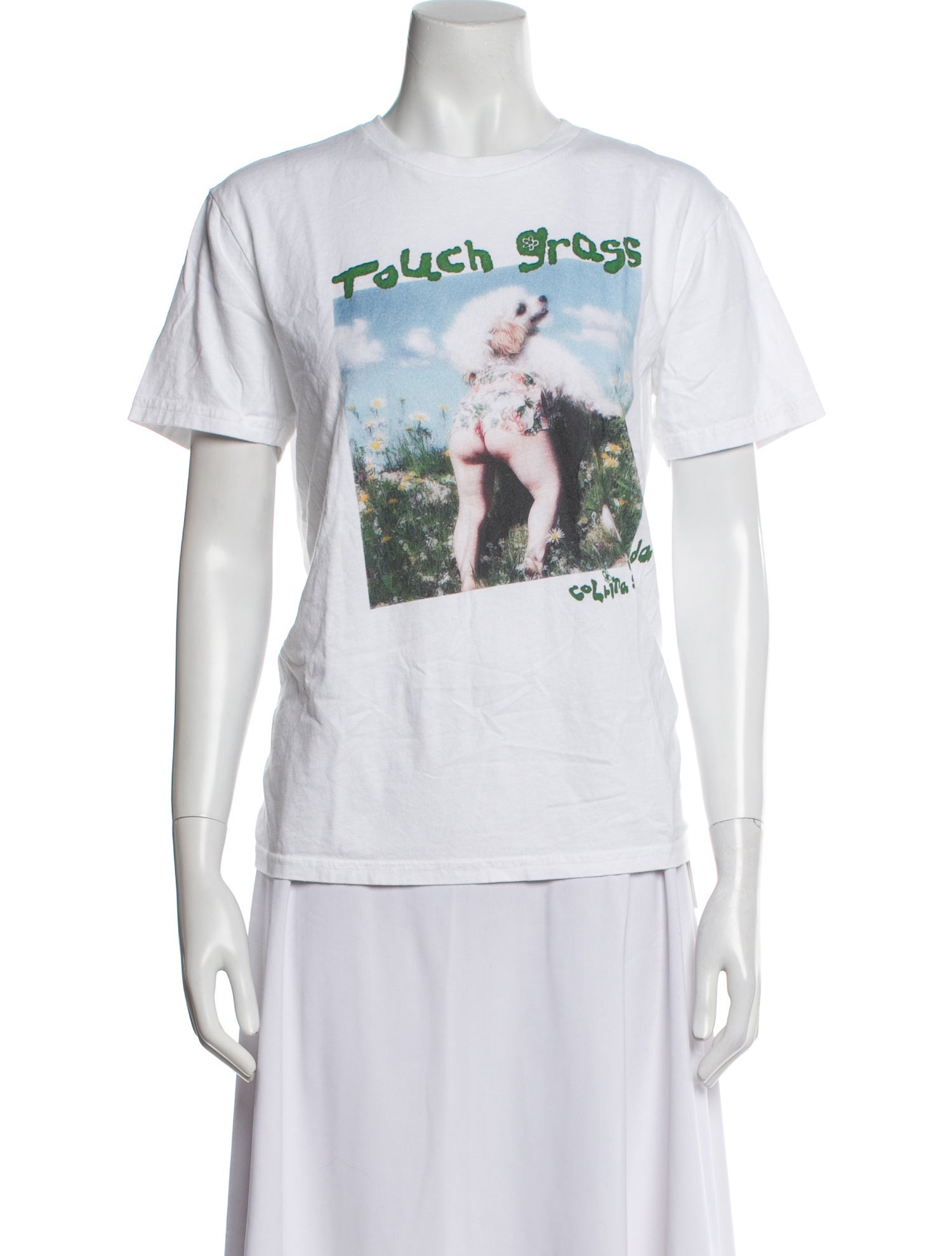 Collina Strada Graphic Print Crew Neck T-Shirt