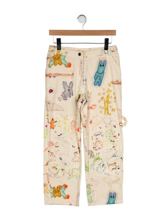 Collina Strada Mid-Rise Straight Leg Jeans