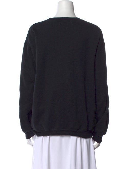 Collina Strada Graphic Print Crew Neck Sweater