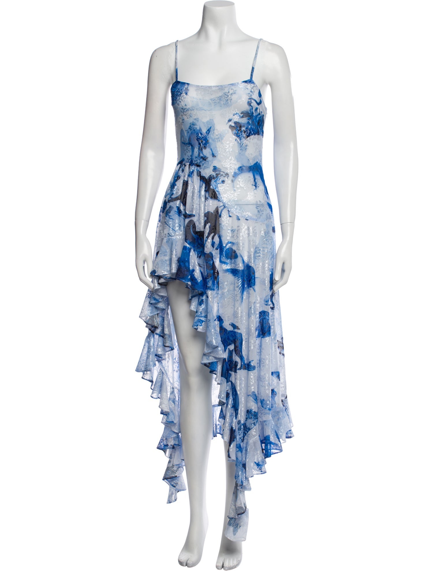Collina Strada Floral Print Long Dress