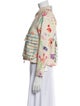 Collina Strada Floral Print Evening Jacket