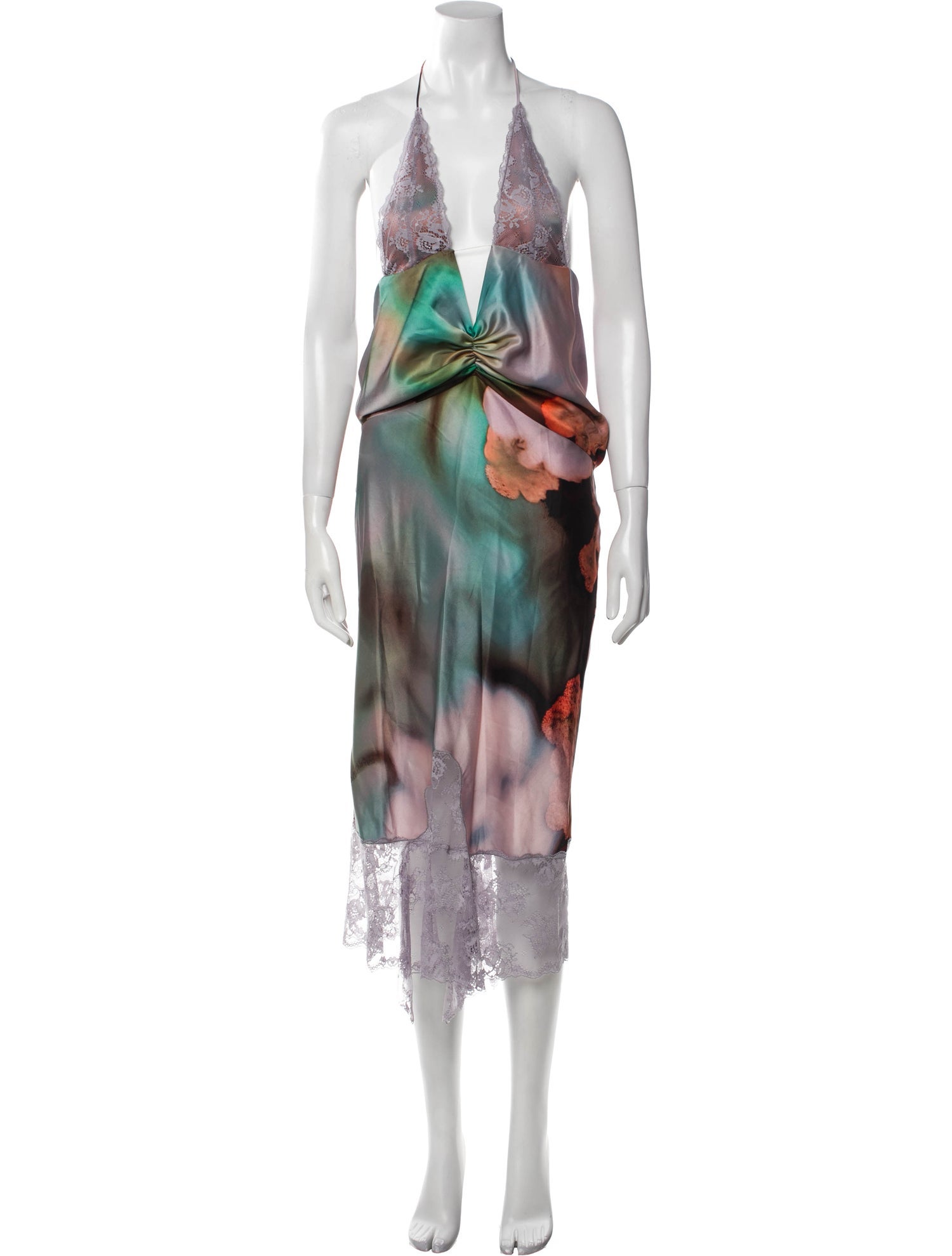 Collina Strada Printed Knee-Length Dress