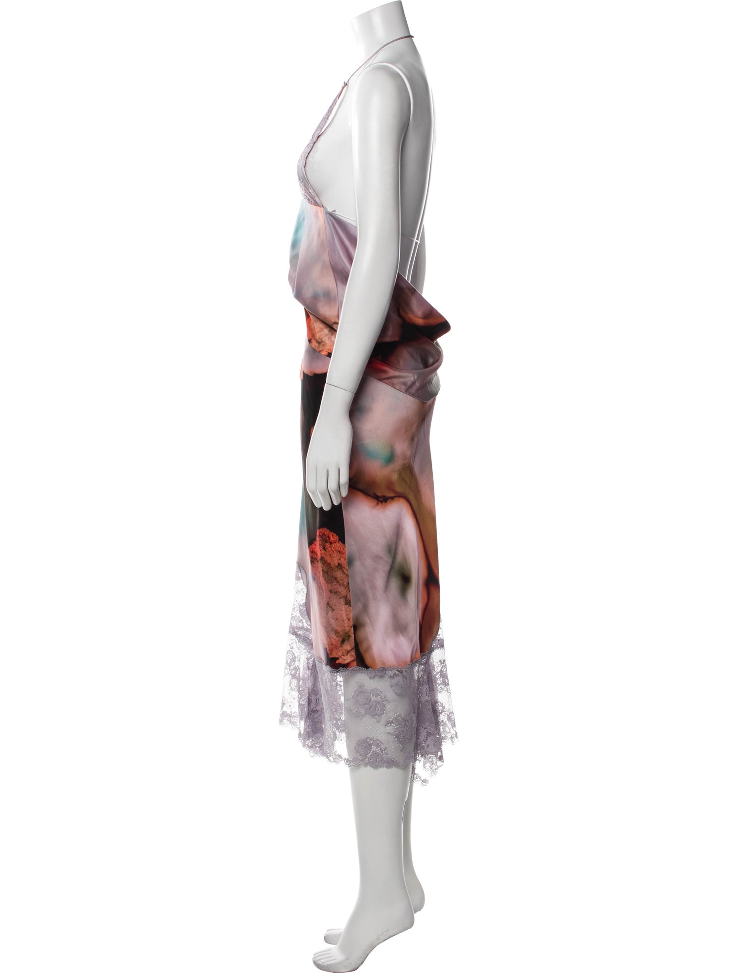 Collina Strada Printed Knee-Length Dress