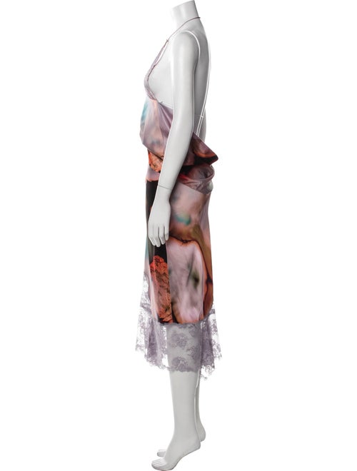 Collina Strada Printed Knee-Length Dress