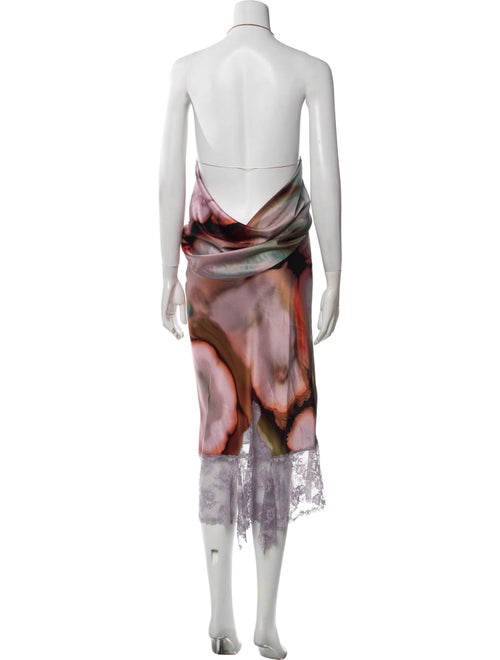 Collina Strada Printed Knee-Length Dress