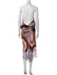 Collina Strada Printed Knee-Length Dress
