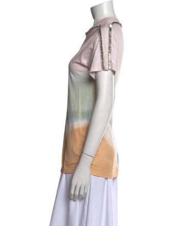 Collina Strada x Charlie Engman Tie-Dye Print Bateau Neckline T-Shirt