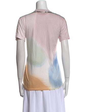 Collina Strada x Charlie Engman Tie-Dye Print Bateau Neckline T-Shirt