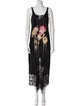 Collina Strada Printed Long Dress