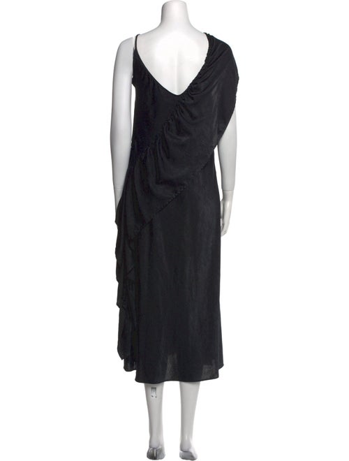 Collina Strada Scoop Neck Midi Length Dress