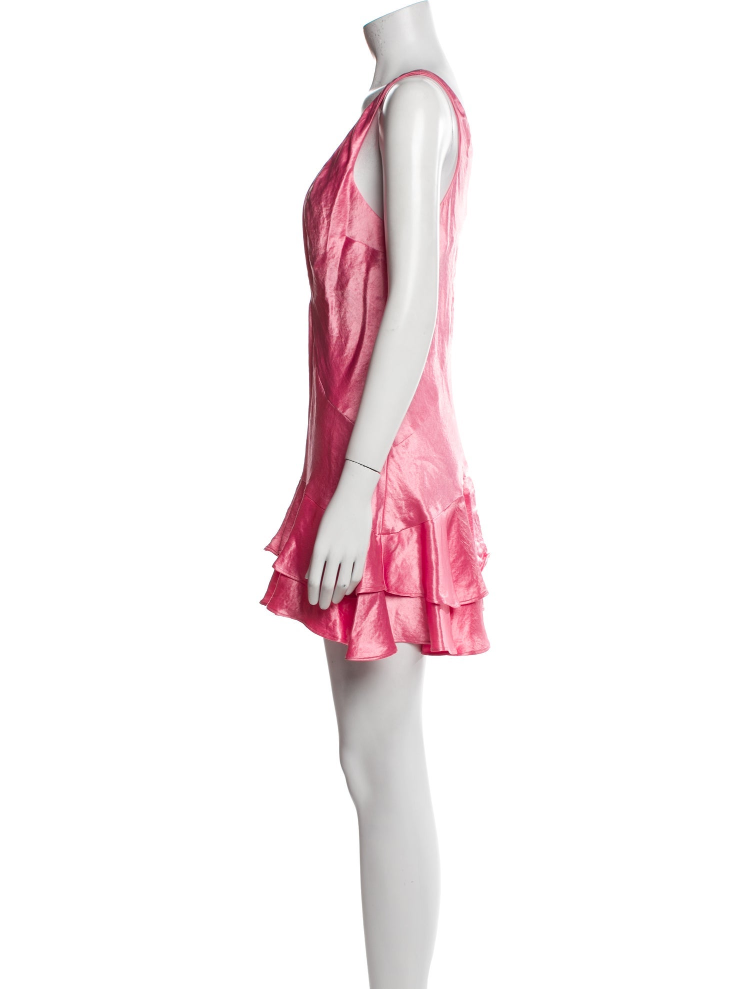 Collina Strada V-Neck Mini Dress