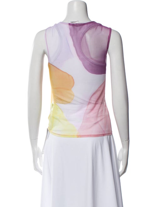 Collina Strada Printed Crew Neck Top