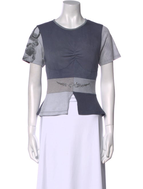 Collina Strada Graphic Print Crew Neck T-Shirt