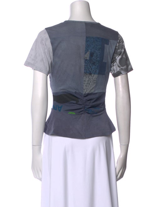 Collina Strada Graphic Print Crew Neck T-Shirt