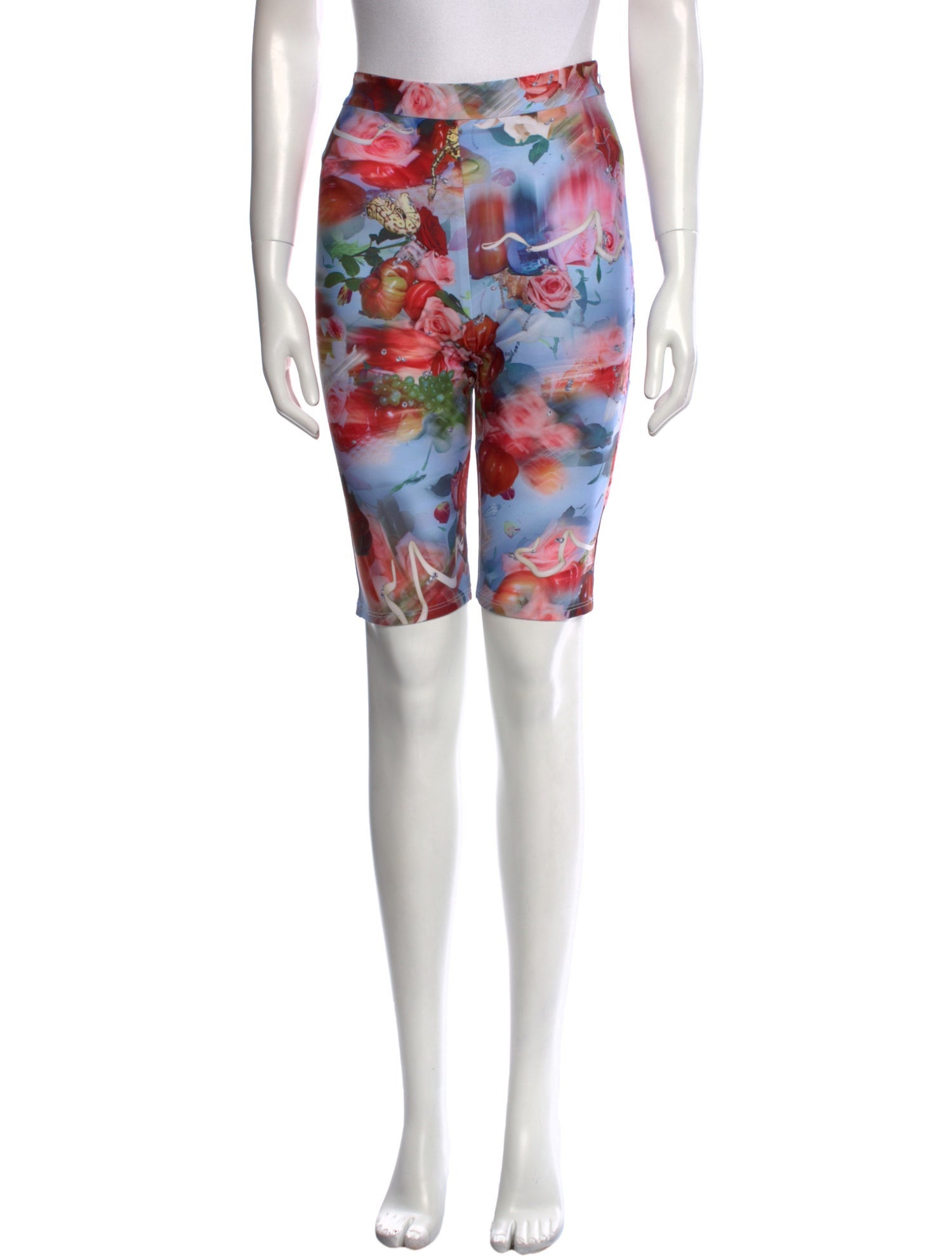 Collina Strada Printed Knee-Length Shorts