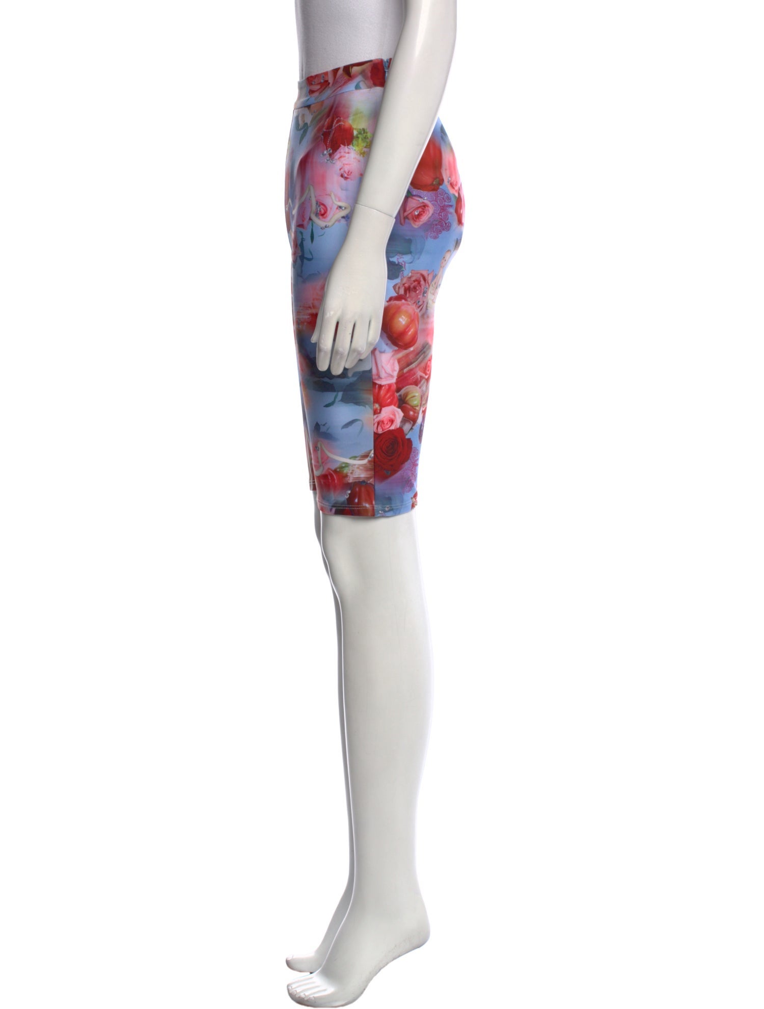 Collina Strada Printed Knee-Length Shorts