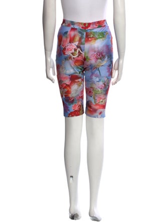 Collina Strada Printed Knee-Length Shorts