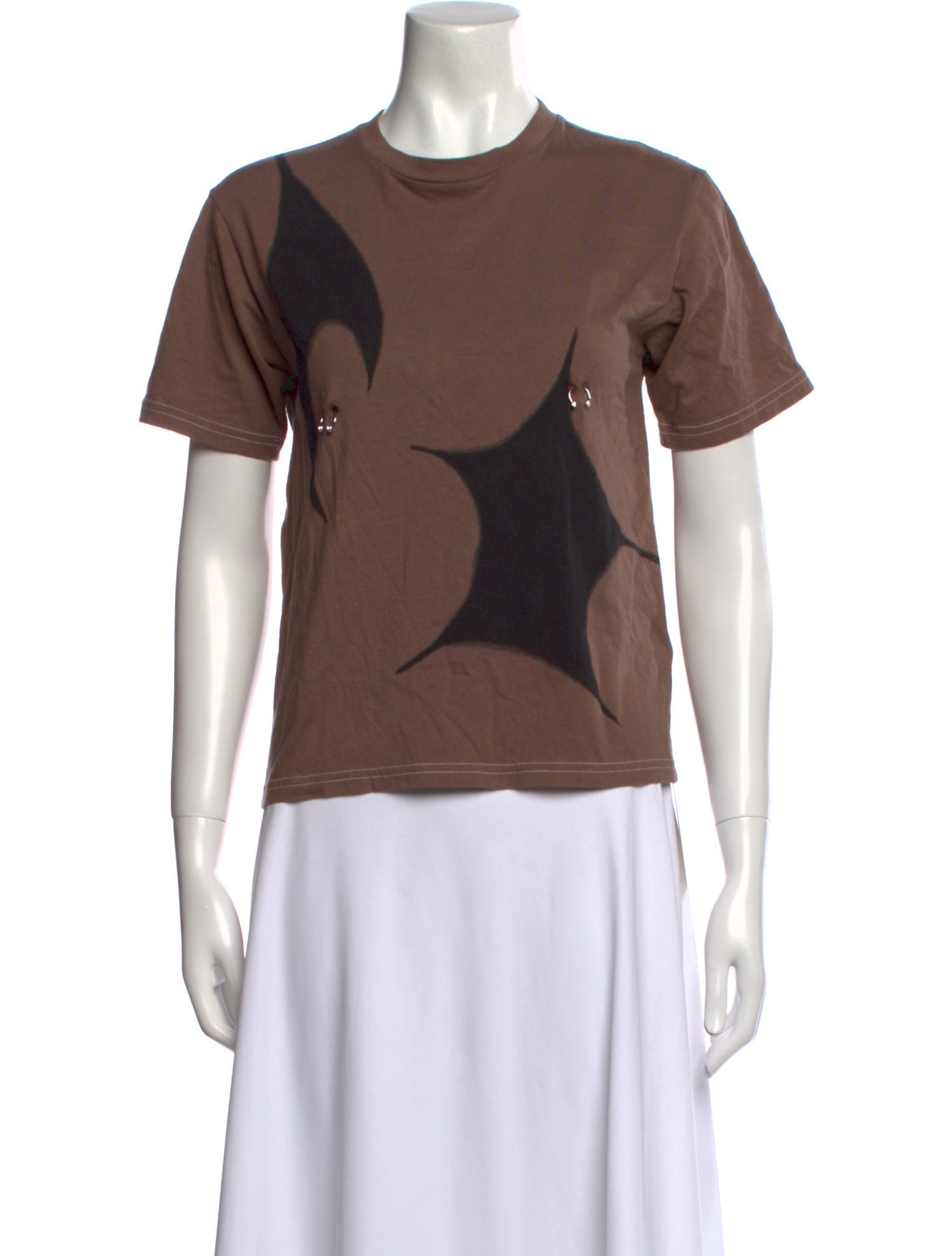 Collina Strada Graphic Print Crew Neck T-Shirt