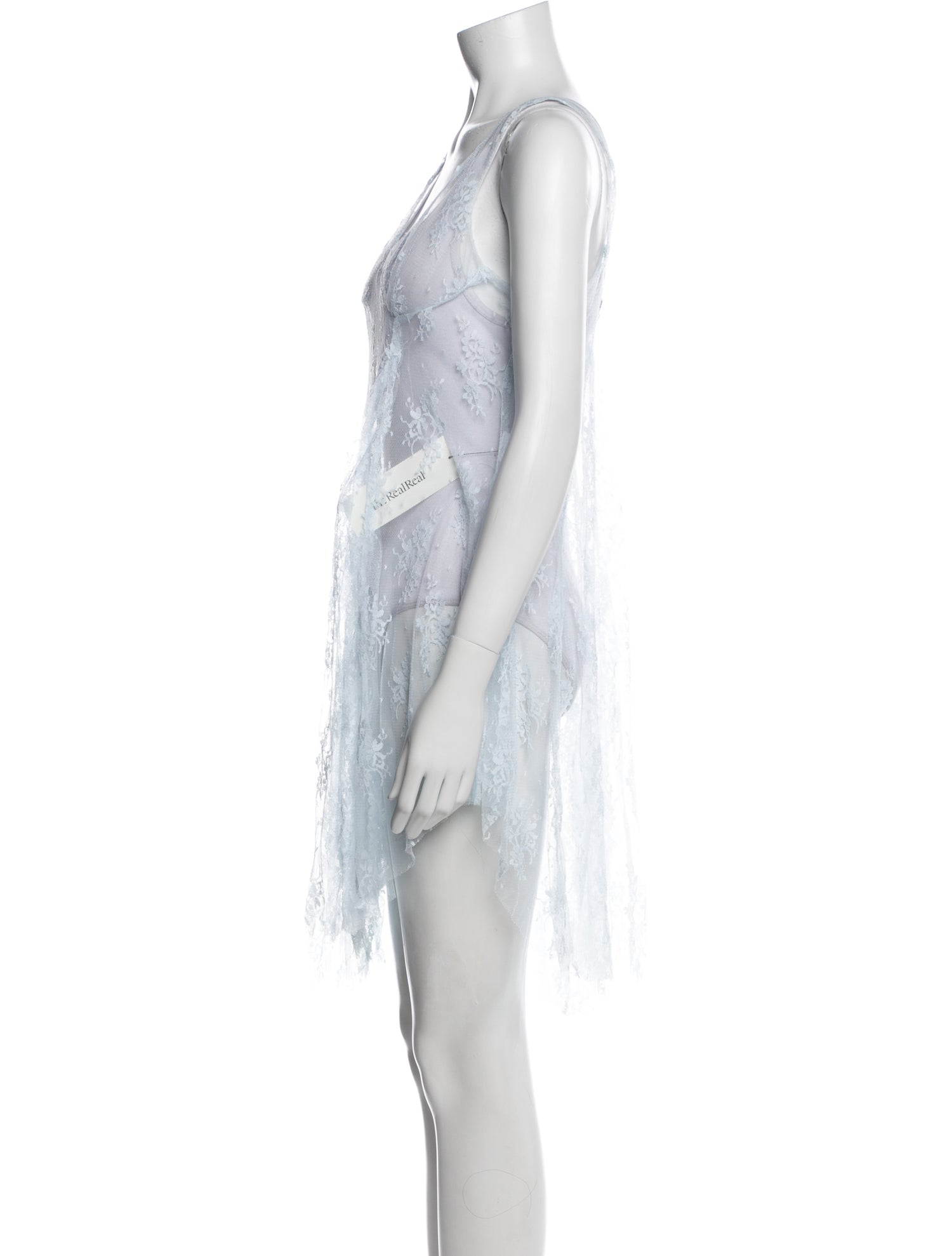 Collina Strada Nylon Lace Pattern Nightgown