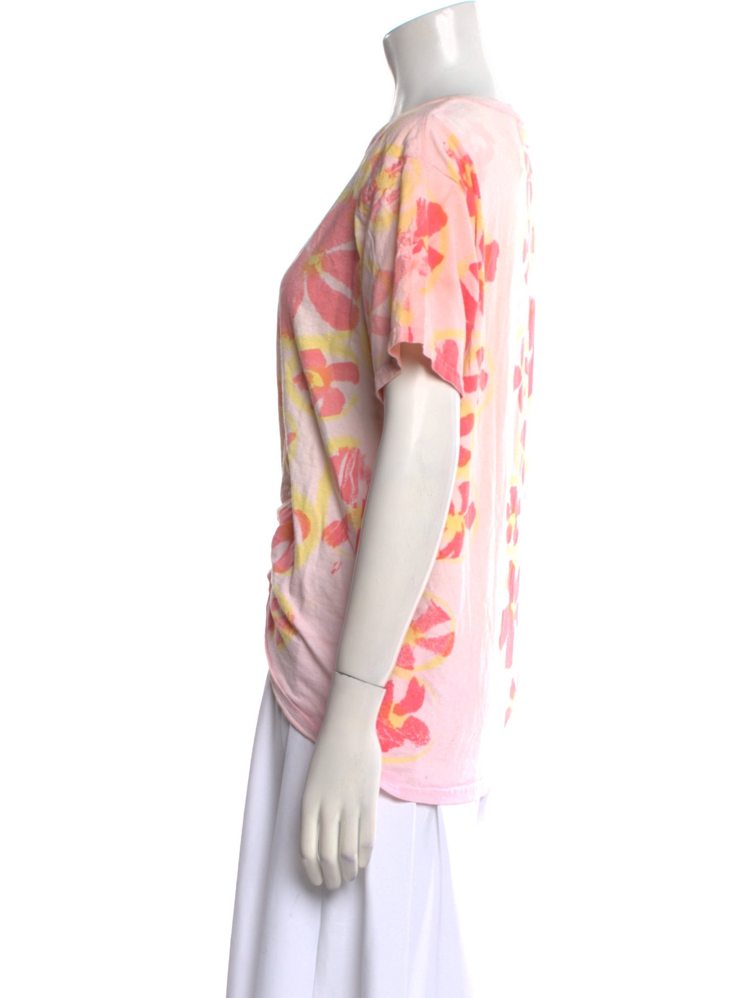 Collina Strada Floral Print Crew Neck T-Shirt