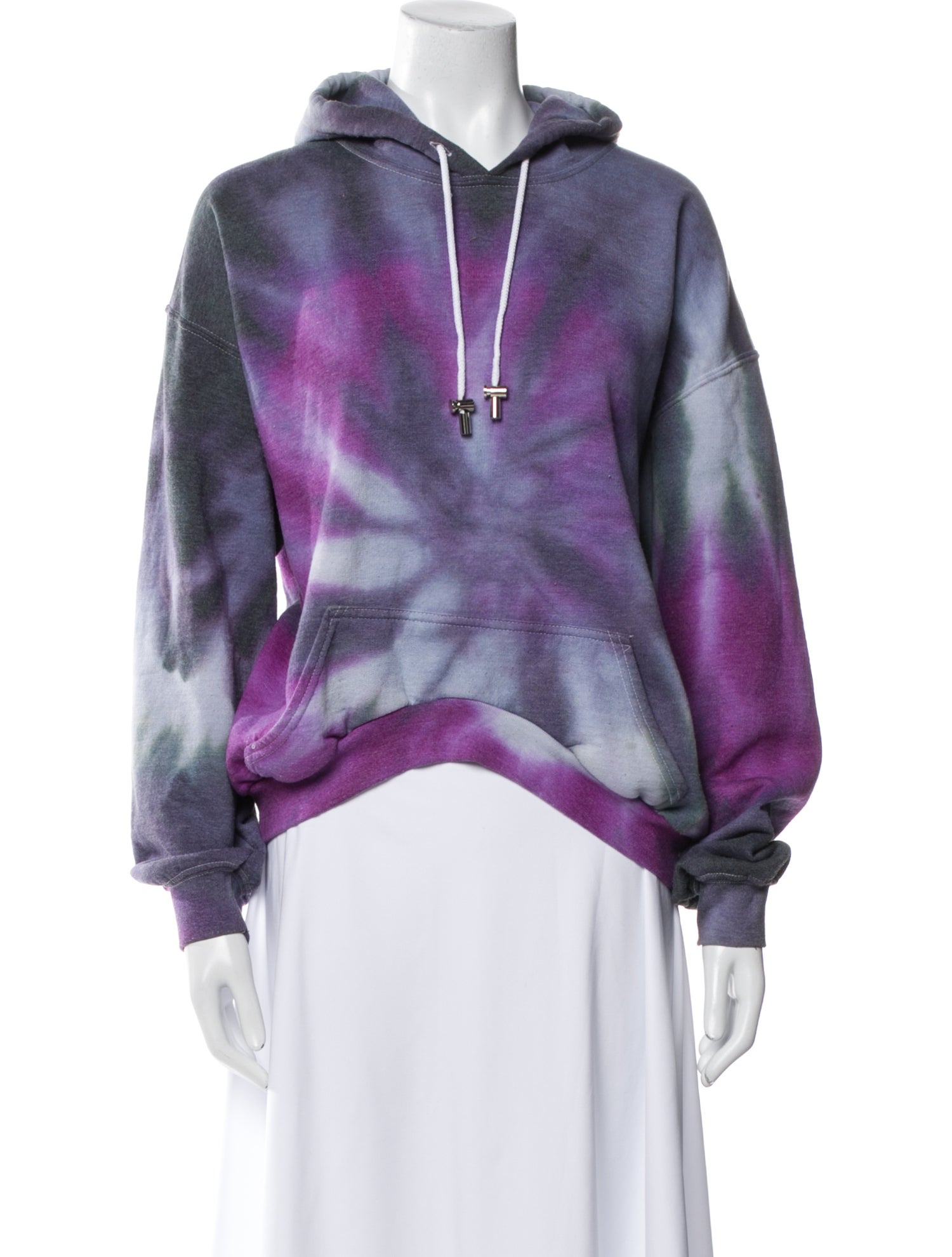 Collina Strada Tie-Dye Print Crew Neck Sweatshirt