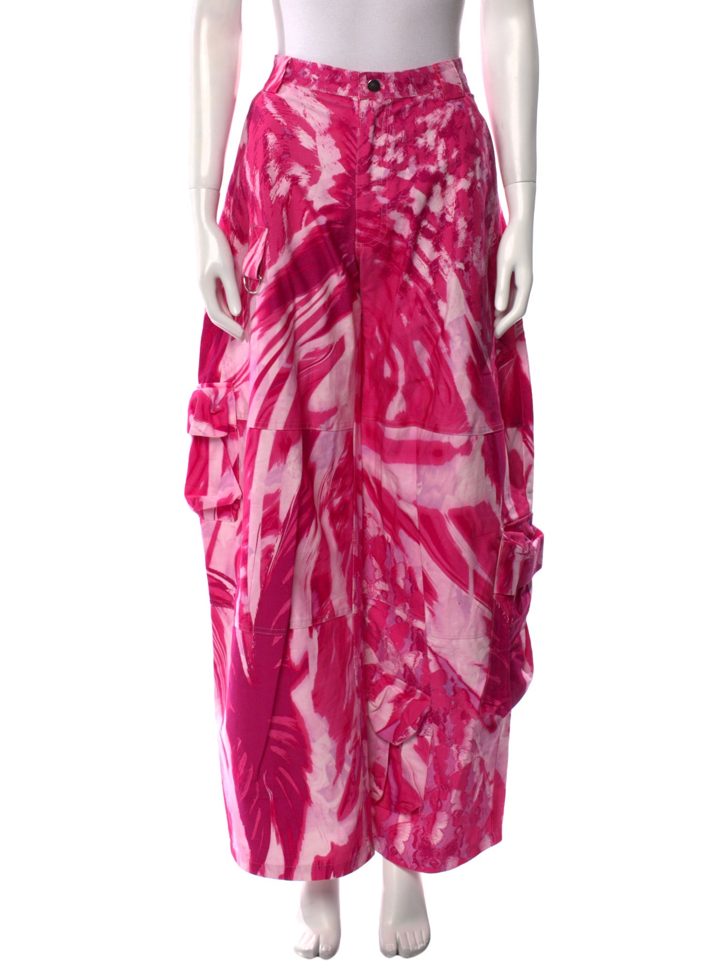 Collina Strada Printed Wide Leg Pants
