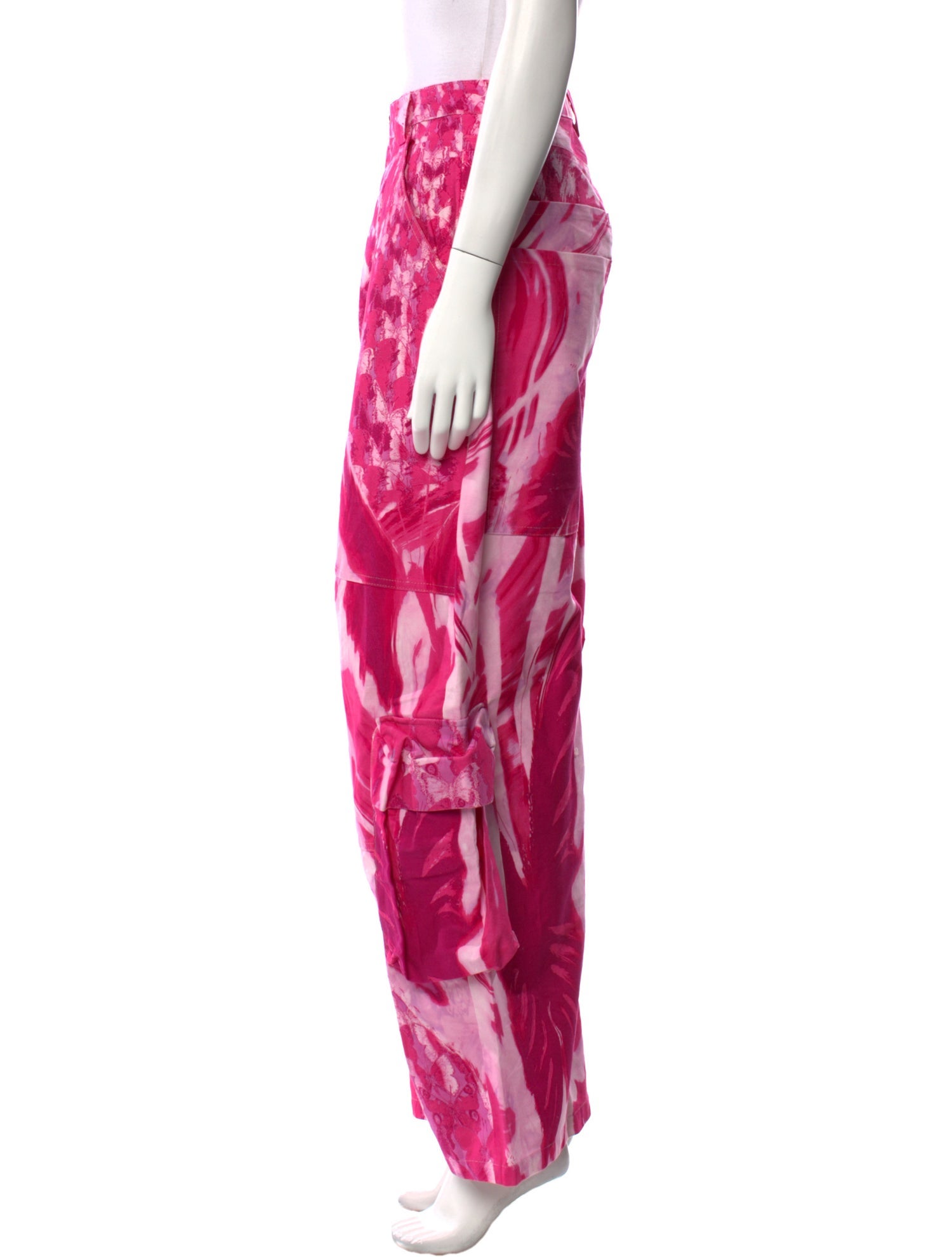 Collina Strada Printed Wide Leg Pants