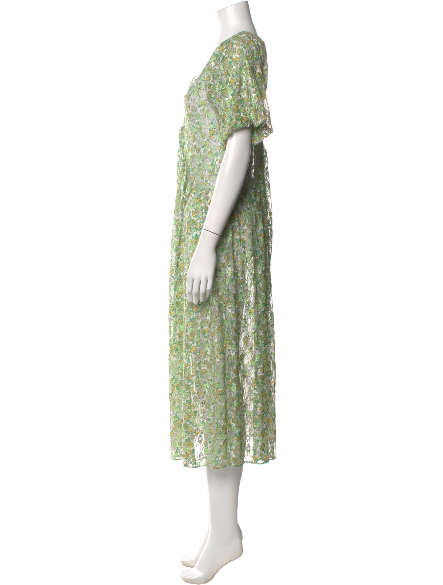 green emerald velvet dress Navy Melting Bloom Hillary Dress