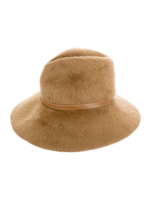 Tracy Watts Wool Fedora Hat Tan