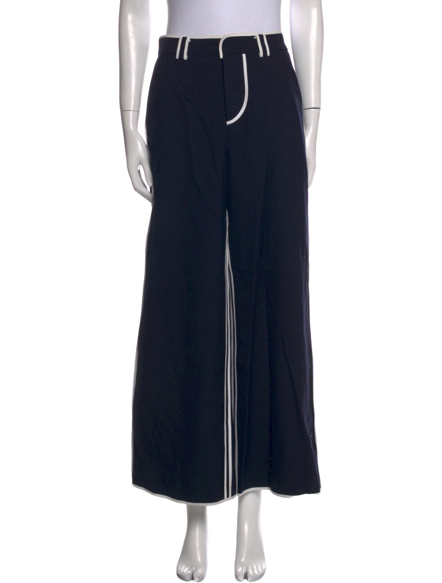 Xiao Li Wool Wide Leg Pants