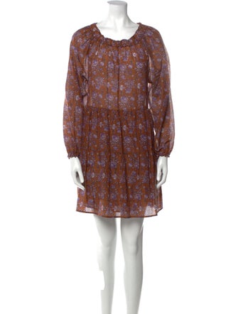 Xirena Floral Print Mini Dress