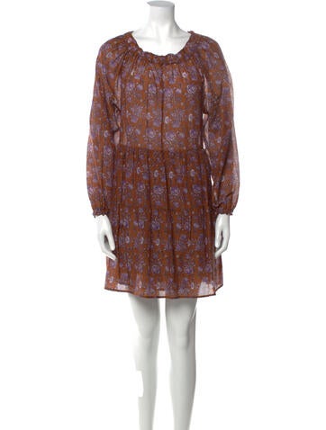 Xirena Dresses Floral Print Mini Dress S