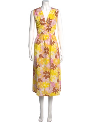 Xirena Dresses Floral Print Long Dress L