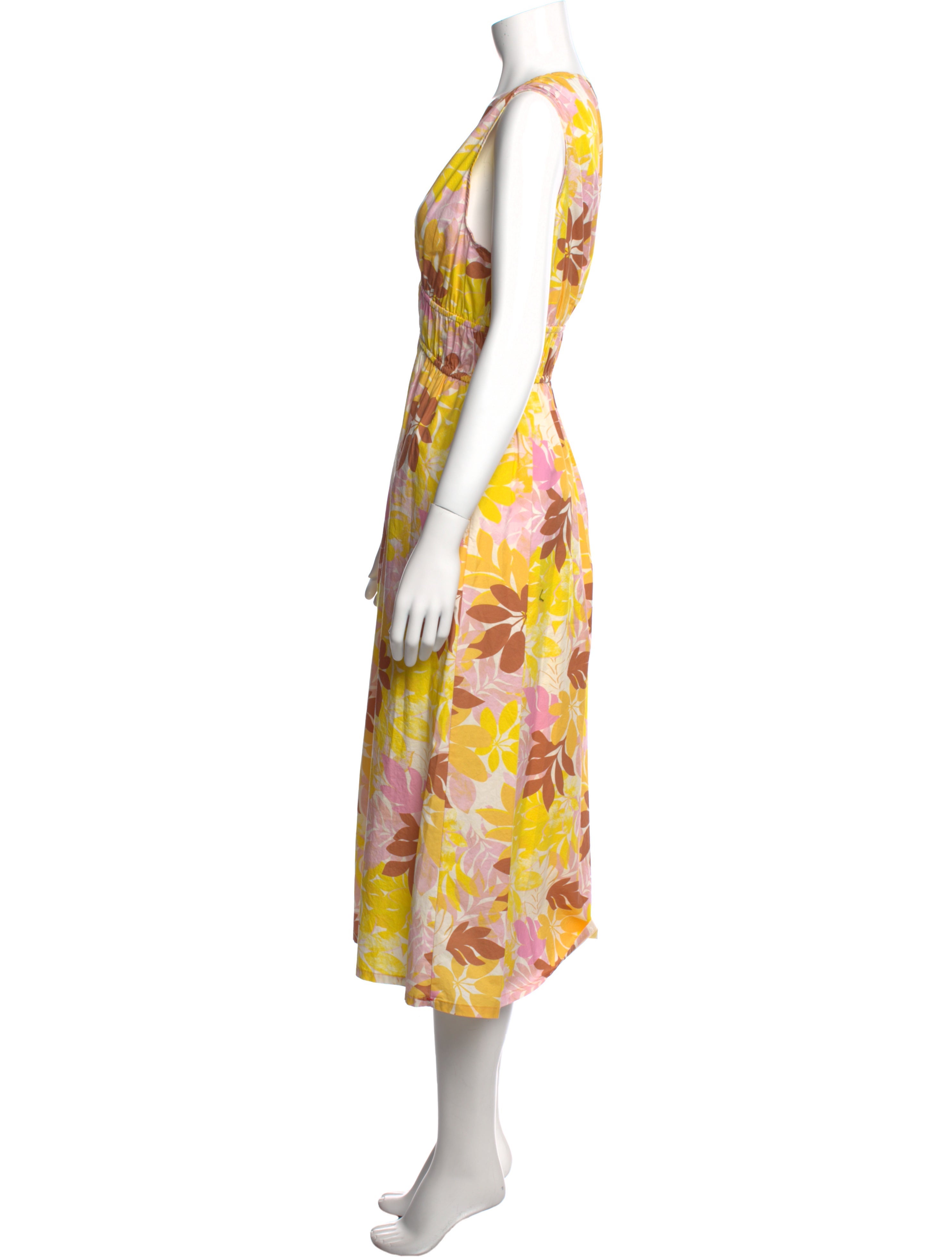 Xirena Floral Print Long Dress w/ Tags