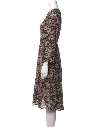 Xirena Floral Print Knee-Length Dress