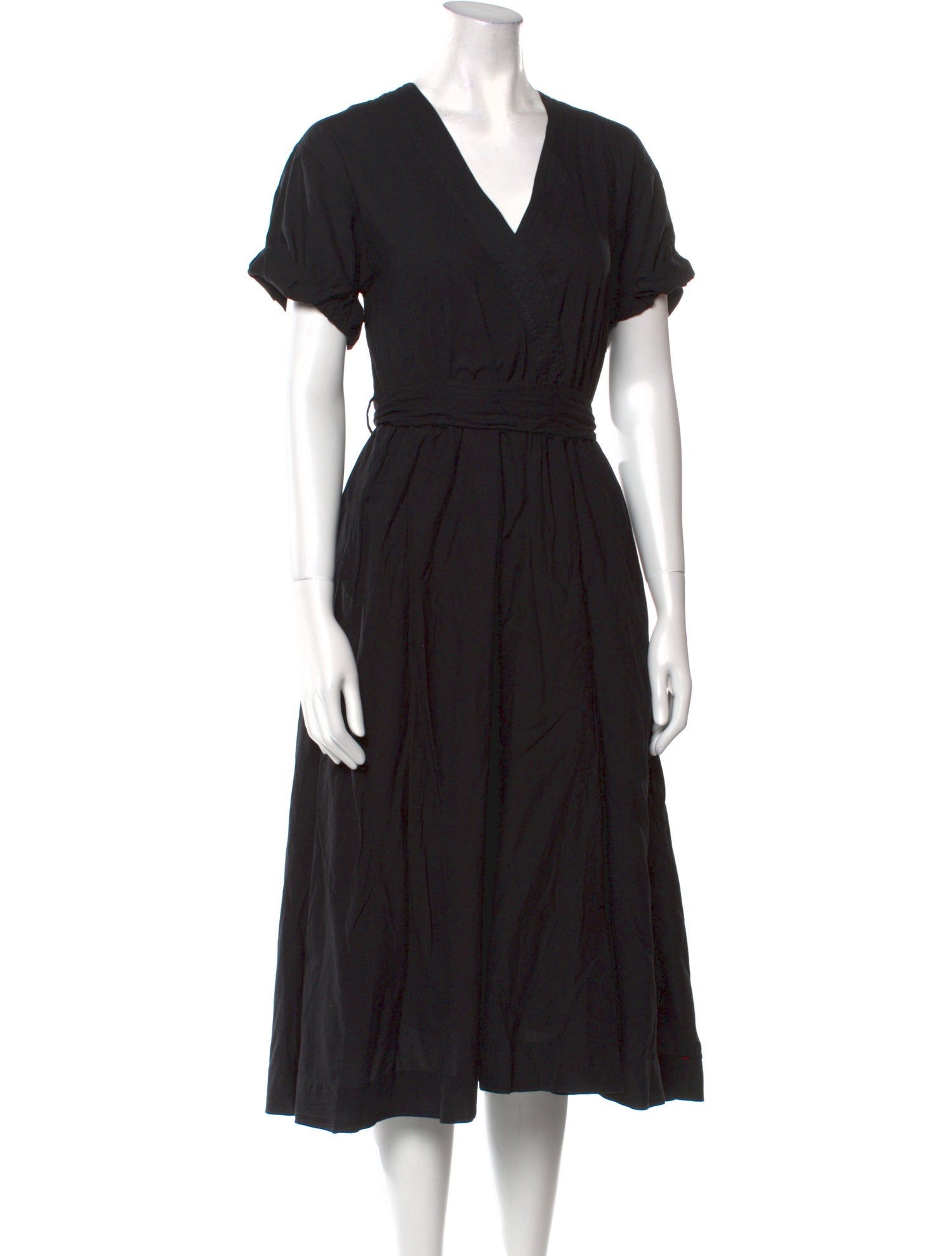 Xirena V-Neck Midi Length Dress