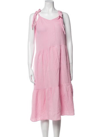 Xirena Dresses Square Neckline Knee-Length Dress XS