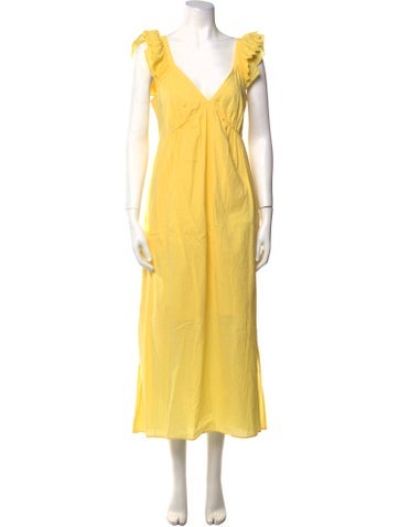 Xirena Dresses V-Neck Long Dress S