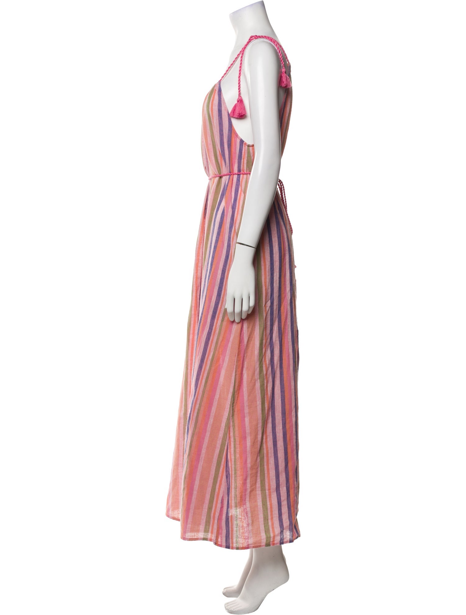 Xirena Striped Long Dress