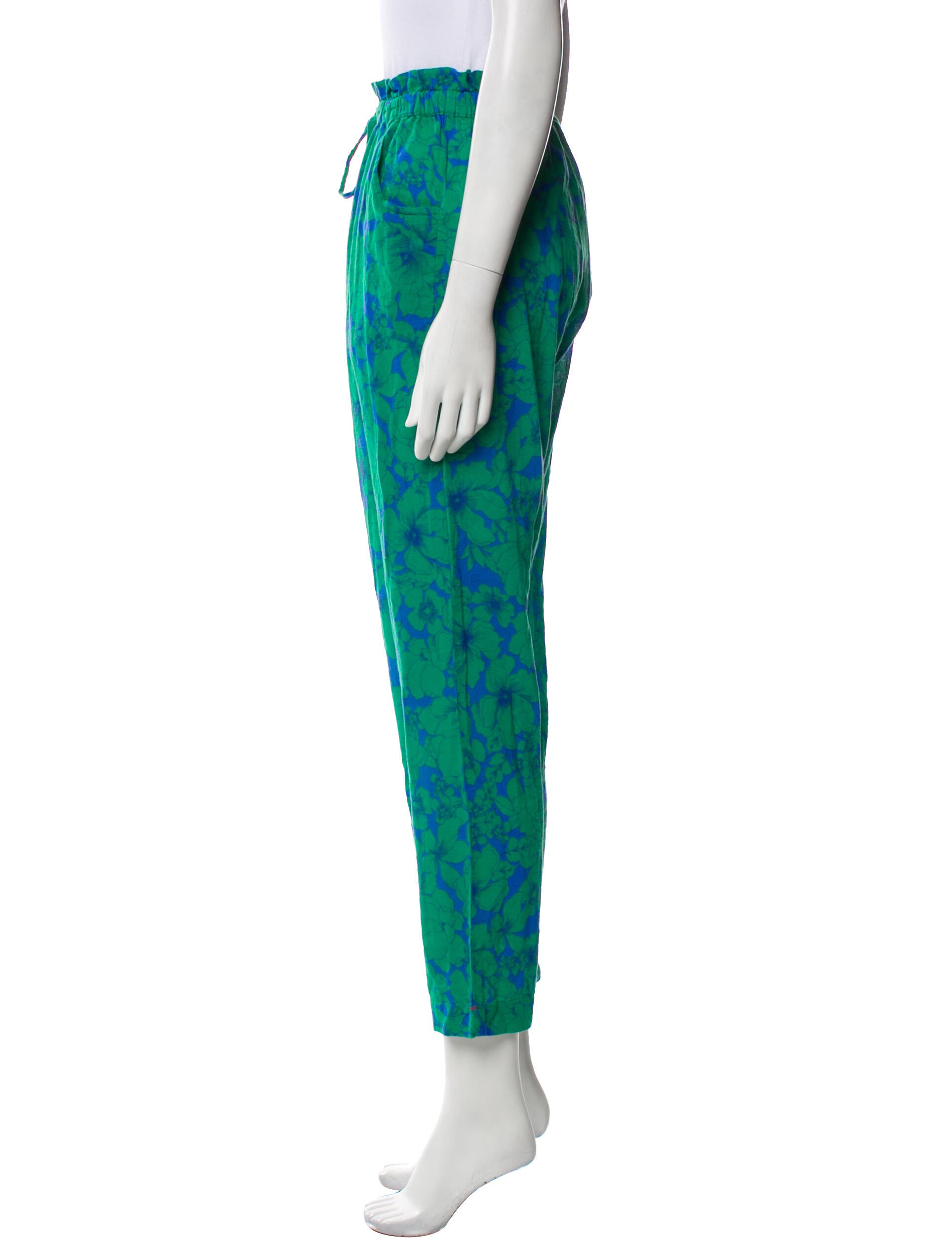 Xirena Floral Print Straight Leg Pants