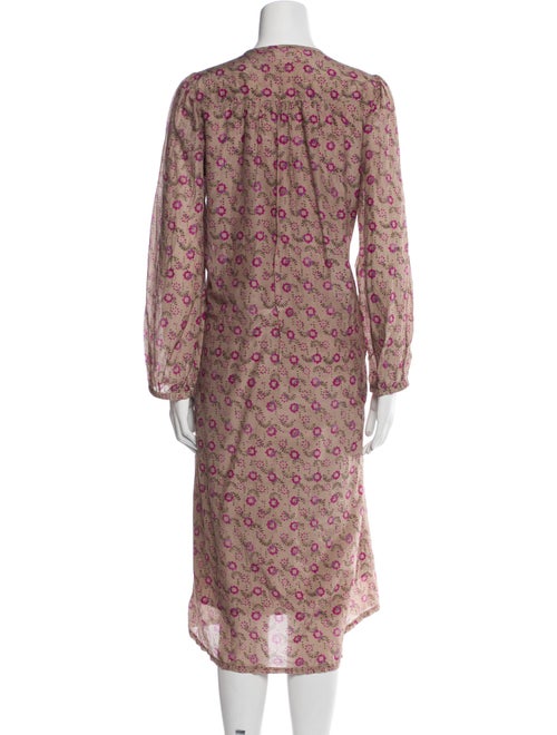 Xirena Floral Print Midi Length Dress